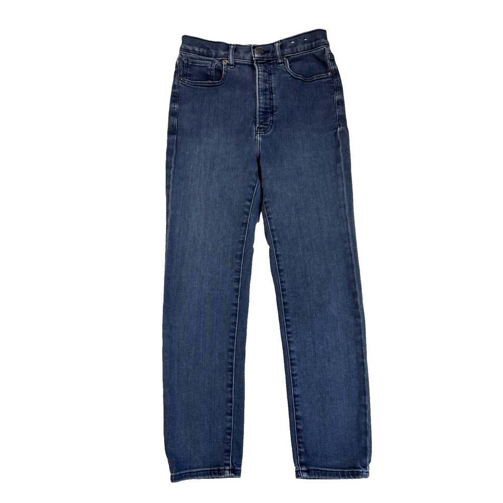 Express Women's 6 Slim Ankle Blue Jeans Indie Sleaze Sexy Baddie Essential‎
